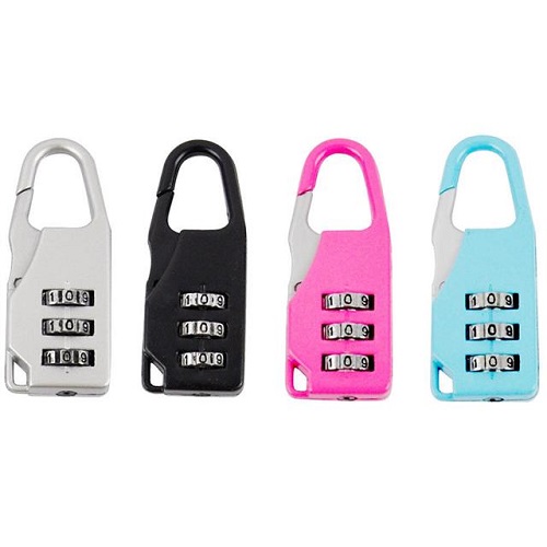 4 X Travelling Padlock Pack