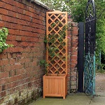 Garden Planter with Trellis for outdoor