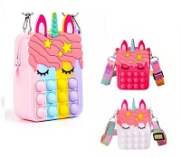 Unicorn pop it handbag