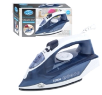 3000w Double Ceramic LED Steam Iron 