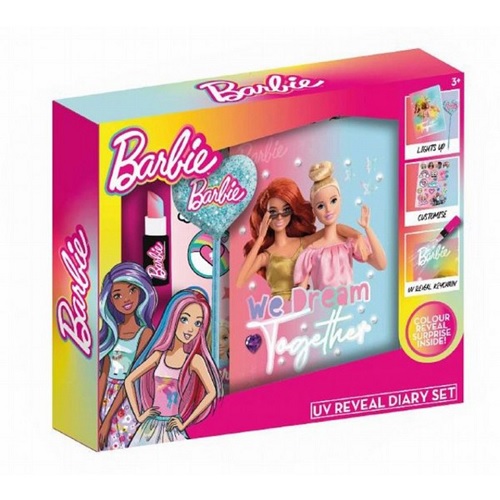 Barbie UV Reveal/Light Up Diary