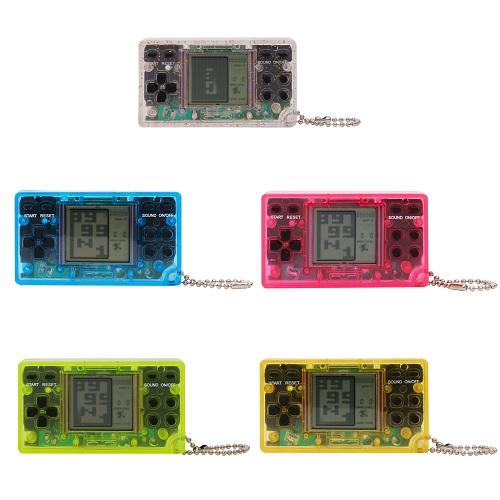 Mini Console Handheld Retro Keychain Game with 26 Games Built in Pocket Arcade