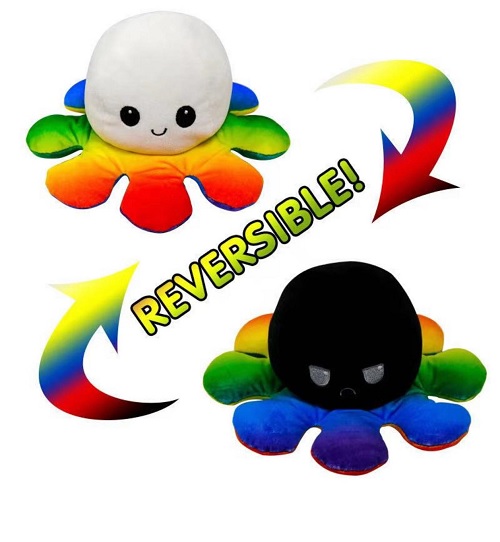 Rainbow Reversible Octopus