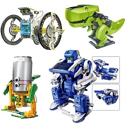 Add a review for: Educational Assembly Solar Power Robot Construction Kit Mechanical Powered Xmas 