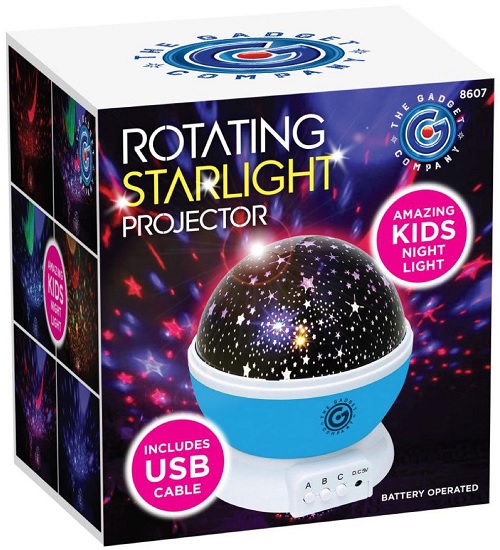 rotating projection night light