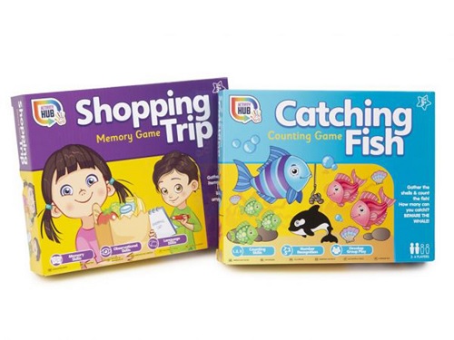 Learning Games Fishing/Shopping