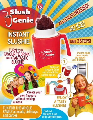 Slushie Drink Maker No Ice No Blender Make Your Own Slushy Instant Slush Freeze