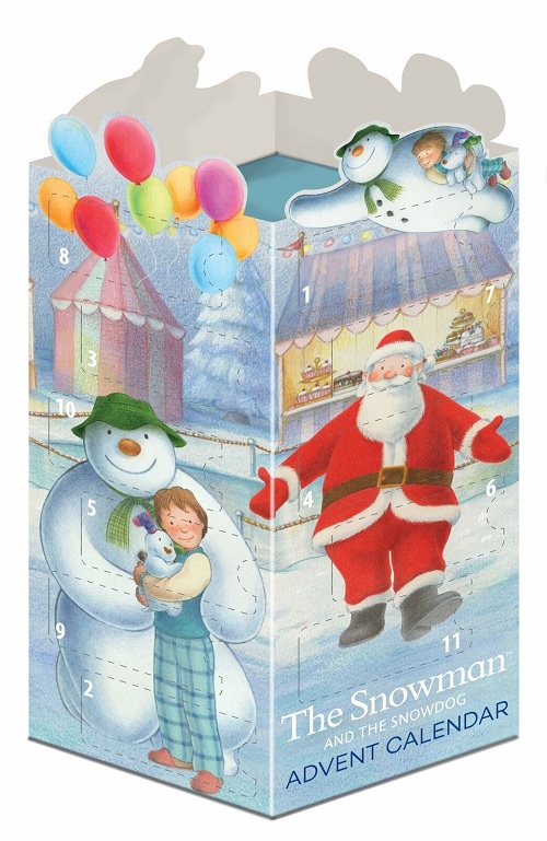 The Snowman and the Snowdog 3D Advent Calendar Fun Surprise Marshmallows Kids