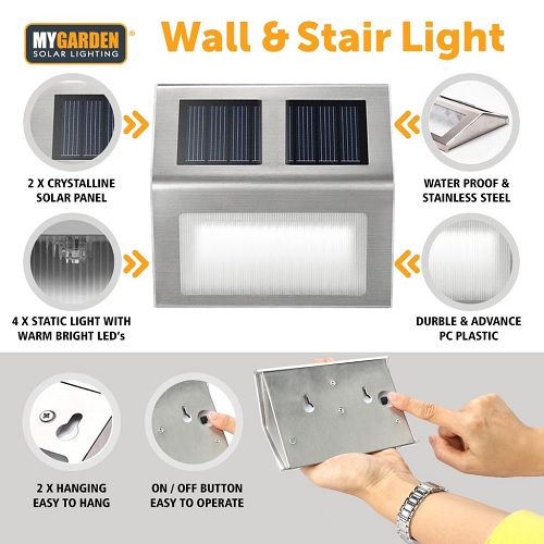 2pk Wall and Stair Light