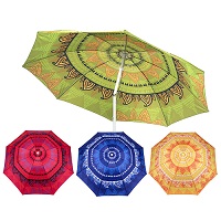  1.9M Garden Parasol Mandala Umbrella Tilt Outdoor Sun Shade Canopy Outdoor Patio