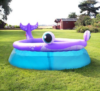 Whale Shaped Childrens Paddling Pool by Kingfisher