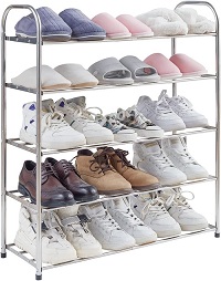 5 Tiers Stainless Steel Shoe Rack SR05