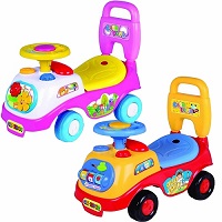 Add a review for: My First Ride On Kids Toy Car Boys Girls Push Along Toddler Infants Walker Trike