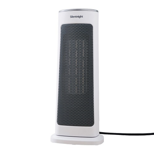 Silentnight Tower Fan Heater with Remote Control / Oscillating Fan Function
