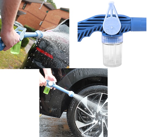 High pressure car water Cannon with built in Soap Dispenser
