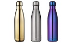 Add a review for: 500ML Double-Walled Stainless Steel Drinking Water Bottle Flask Gym Sports Work