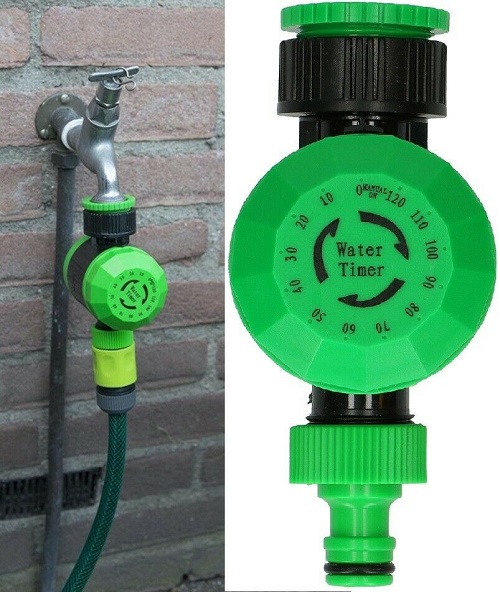 Automatic Electronic Garden Tap Water Timer Hose Irrigation Watering System 120