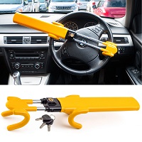 Add a review for: UL001  Twin Bar Steering Wheel Lock Stop Thieves Stealing Your Car Universal Fit 3 keys