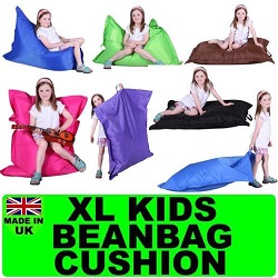 KIDS CHILDREN GIANT PILLOW BEANBAG CUSHION CHILD TEEN BEAN BAG SOFA GAMING 