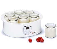 Professional Digital Natural Yoghurt Maker 7 Glass Jars & Automatic LCD Display