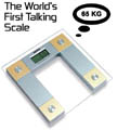 Add a review for: Talking Digital Glass Bathroom Weighing/Weight /Scales