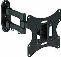 Add a review for: Black Cantilever Tilt Swivel Wall Mount VESA Bracket LED LCD TV